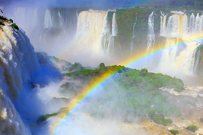 Lugares para fugir do Carnaval no Brasil: Cataratas de Foz do Iguaçu