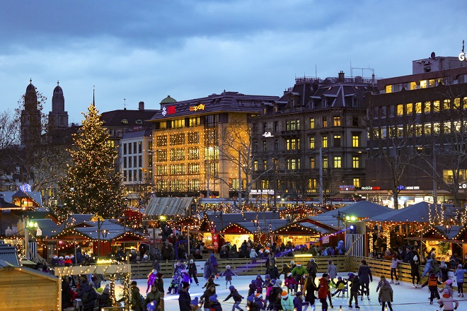 Entdecken Sie die Weihnachtsmärkte in Zürich
