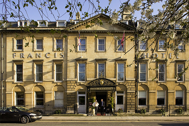 Le style baroque du XXIème siècle au Francis Hotel de Bath