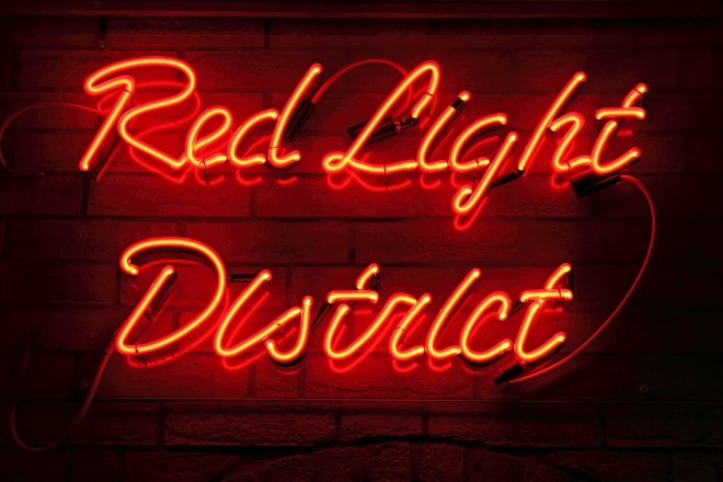 Il Red Light District di Amsterdam