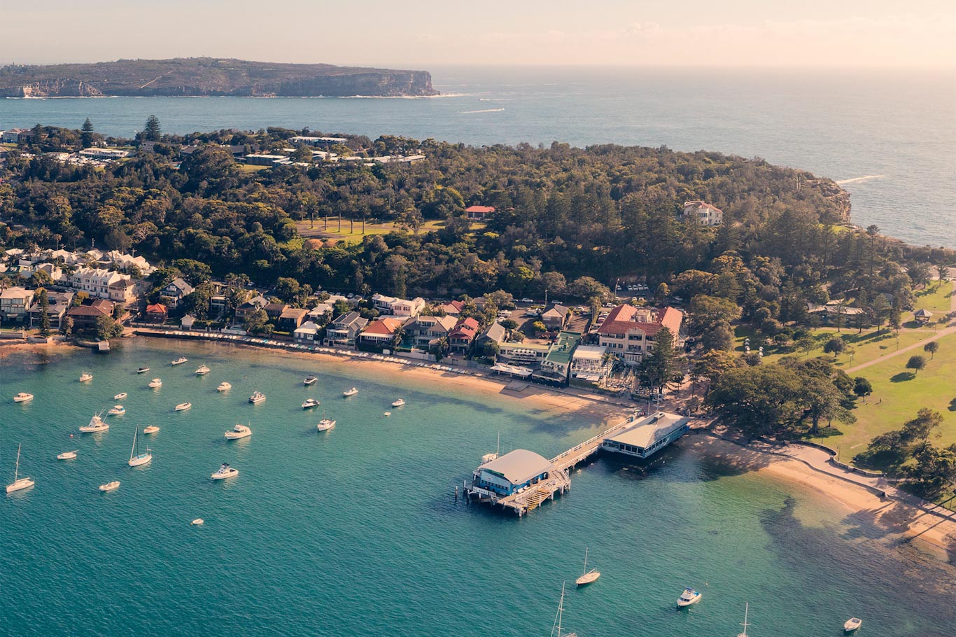 Aerial view of Watsons Bay, Sydney