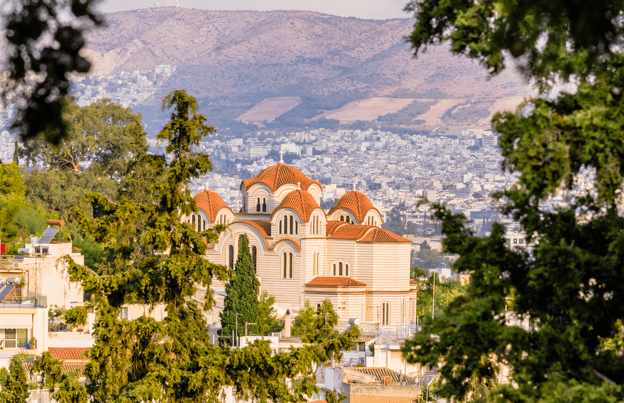 L’église d’Agia Marina, Athènes