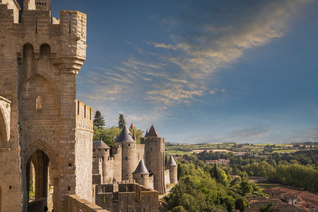 Cité médiévale fortifiée de Carcassonne