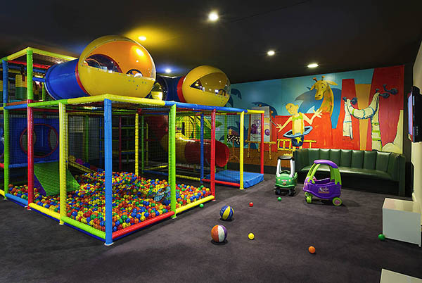 One of the bright, fun playrooms at Fairmont Resort & Spa Blue Mountains, MGallery by Sofitel