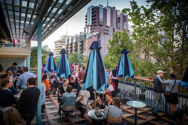Good Heavens Rooftop Bar in Melbourne