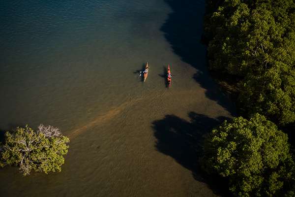Kayaking on Southern Moreton Bay Islands
