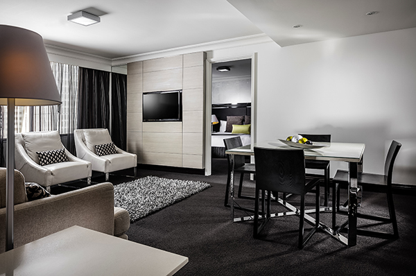 Suite accommodation at Pullman Brisbane King George Square