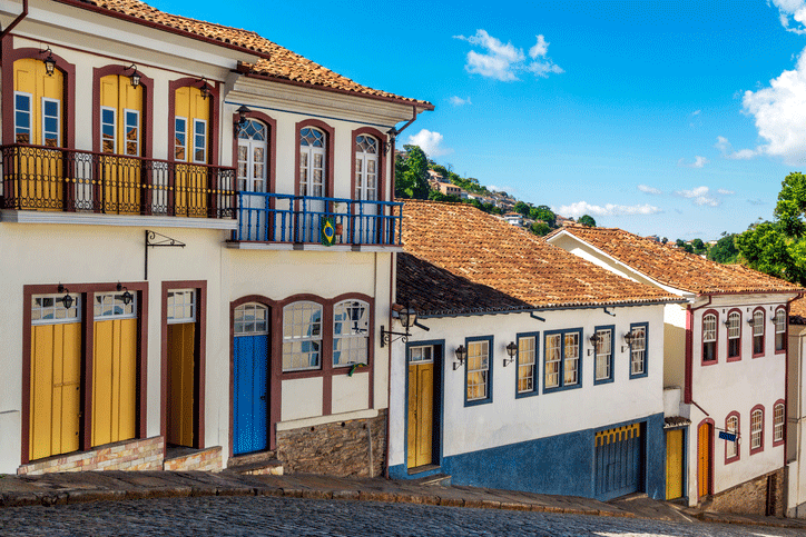 Rua em Ouro Preto, Minas Gerais