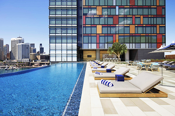 Rooftop pools in Sydney have a lot to show off and the Sofitel Sydney Darling Harbour has one of the best pools in Sydney