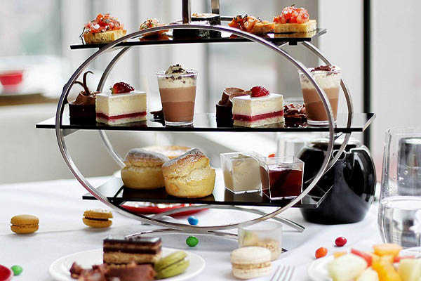 A selection of the treats on offer at the Swissotel Sydney high tea
