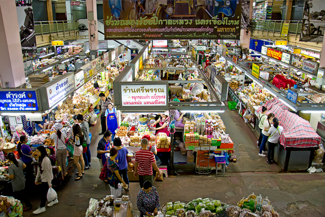 Chiang Mai Thailand Warorot Market