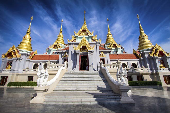 temples sacrés bangkok songkran